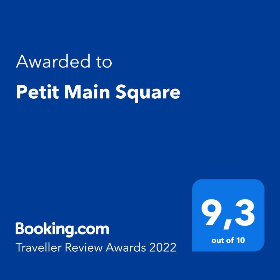 Petit Main Square Lejlighed Zagreb Eksteriør billede
